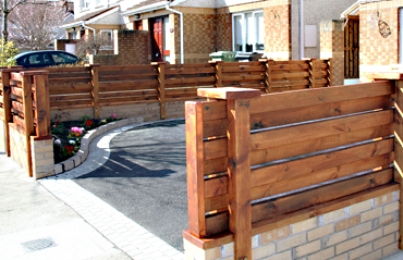 Driveway Fence