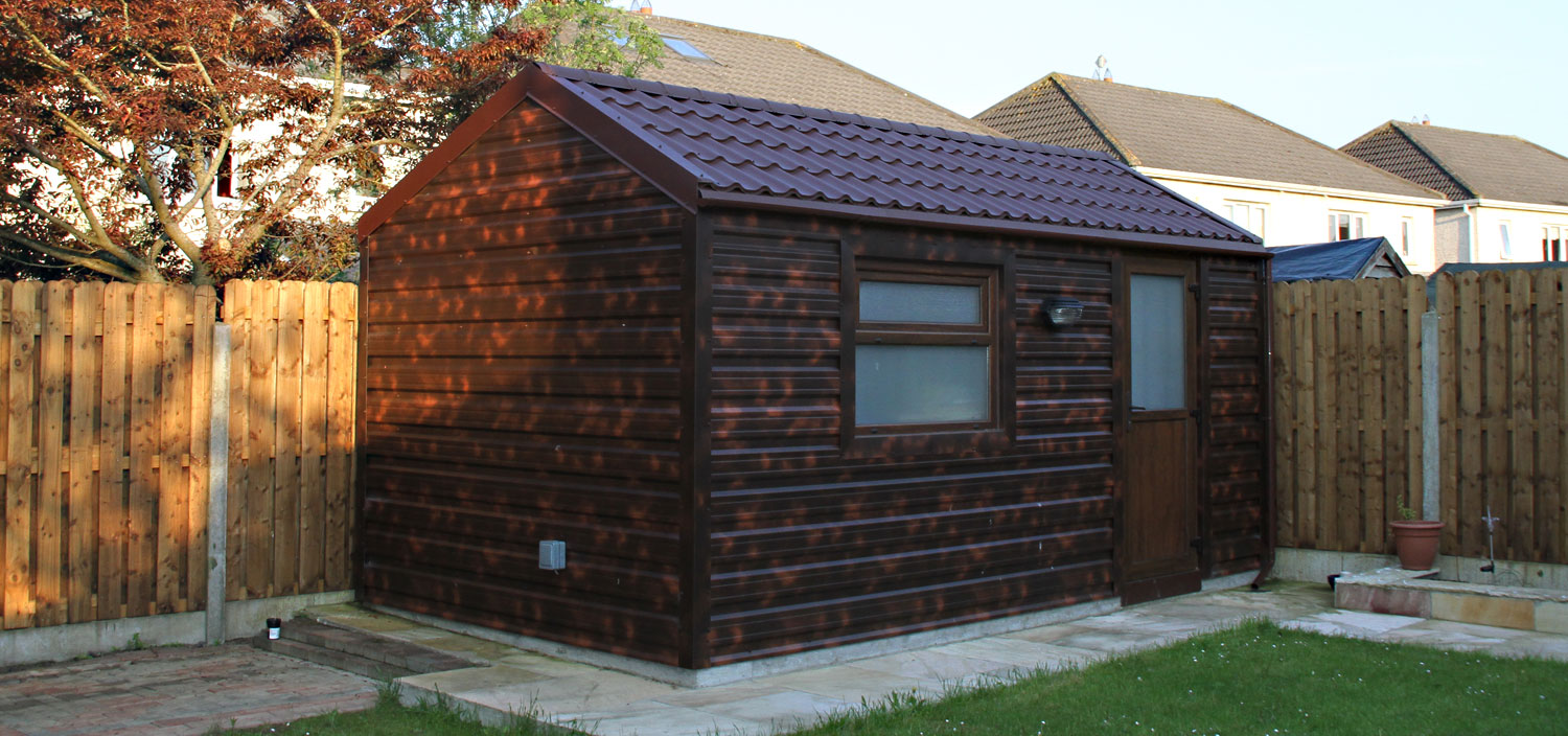 Corrugated Steel Shed 2