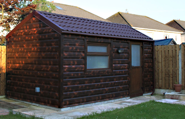 Corrugated Steel Shed