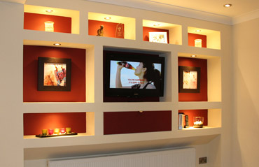 Entertainment Centre Feature Wall