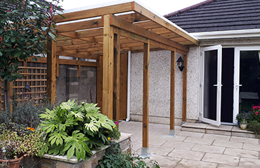 Wooden Garden Gazebo Pergola