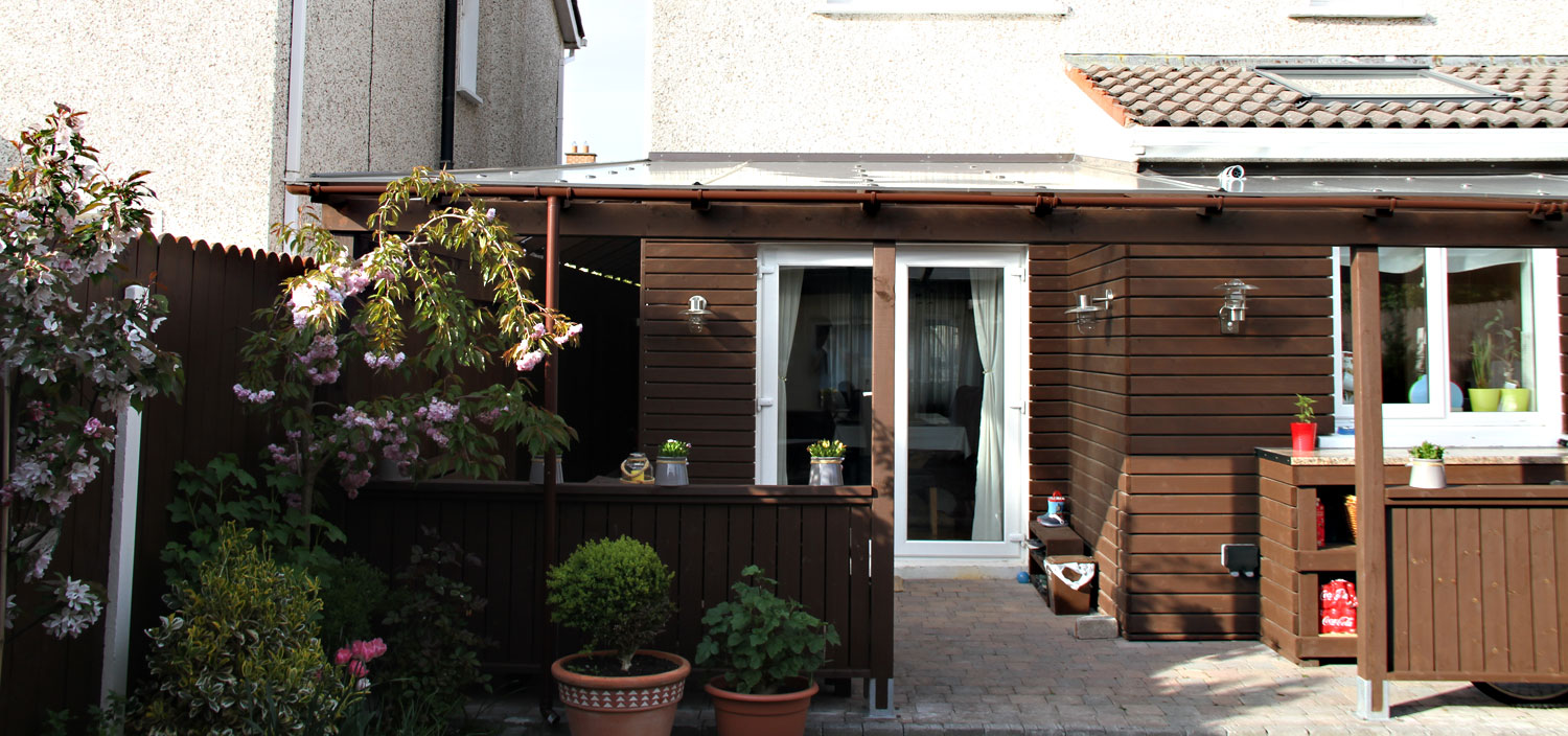 Allan's Polycarbonate Roof 1