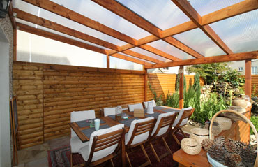 Cannopy Sitting Area