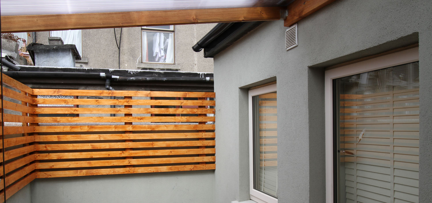 Roofed Sitting Area for Back Yard 2
