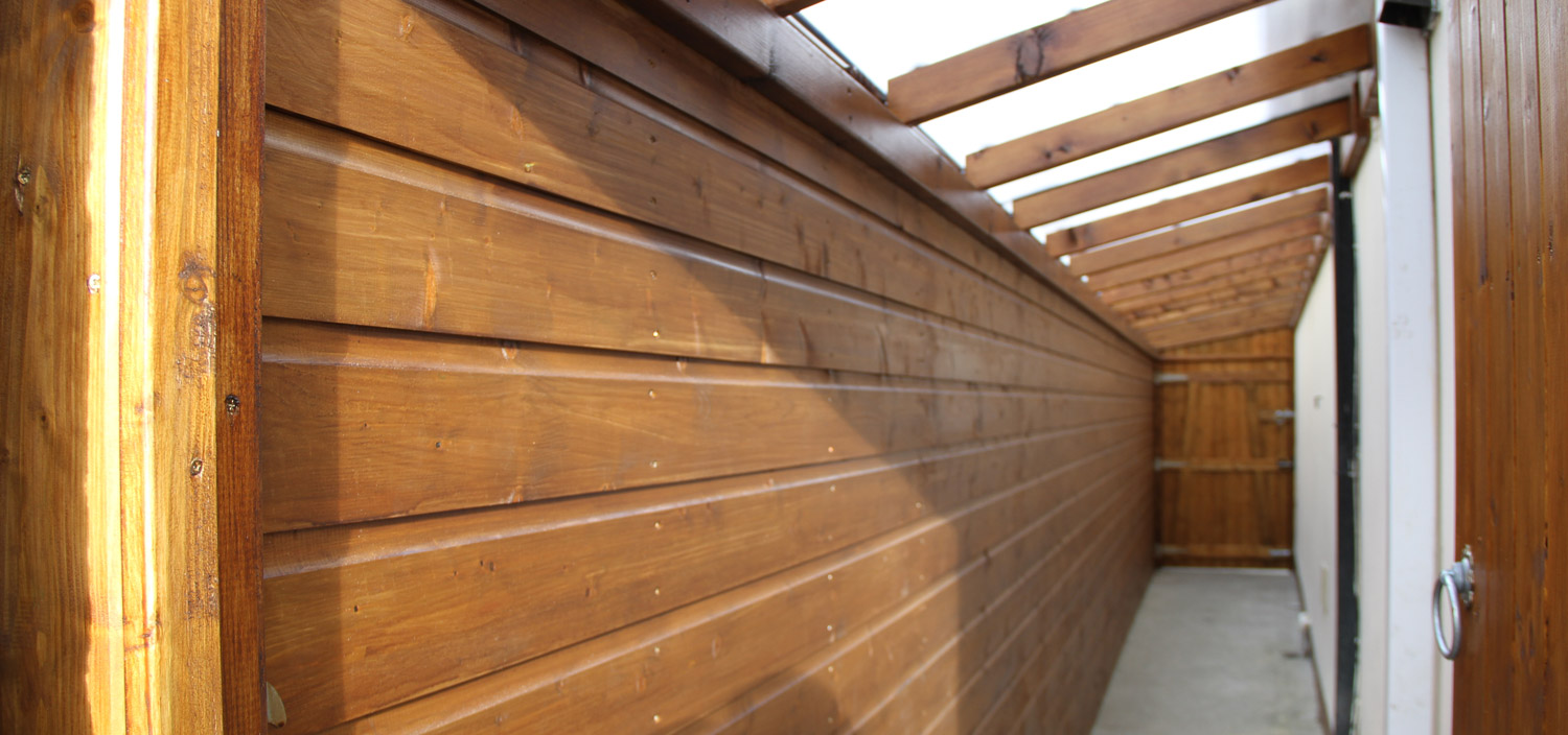 Side Passage Roof and Rain Shelter 1