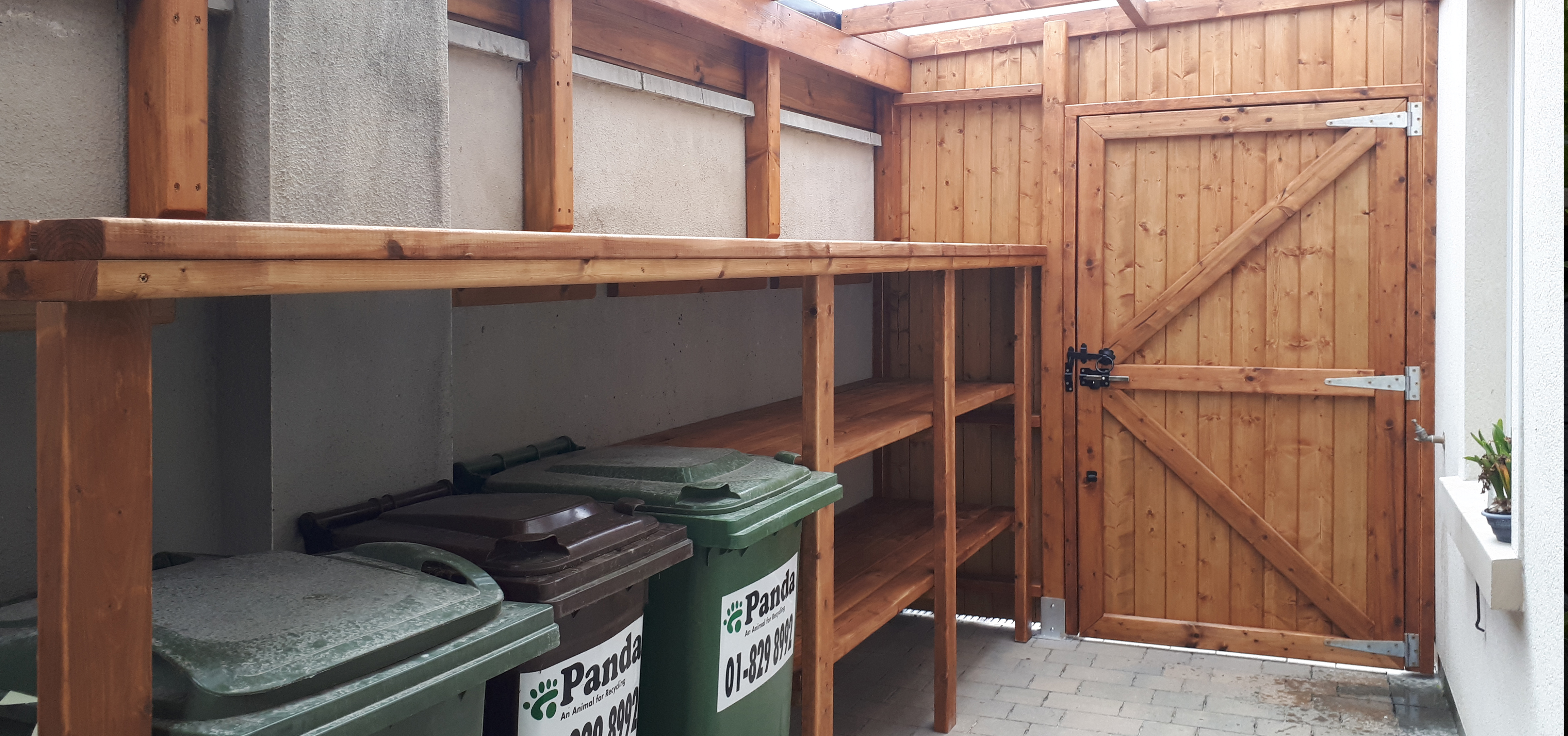 Side Passage Shelter for Motorbike 2